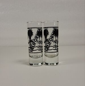 California Themed Shot Glass Set